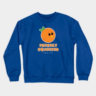 Freshly Squeezed Orange Bird Crewneck Sweatshirt